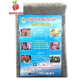 PHÂN TRÙN QUẾ HỮU CƠ DẠNG VIÊN 1kg