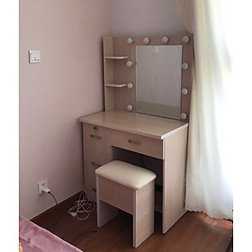 Bàn trang điểm đèn led 80x150x45 cm