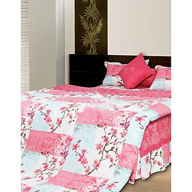 Bộ chăn ga gối Blue Sky DL121 - Cotton M