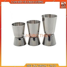 Mua Ly đong inox 2 đầu dùng trong pha chế quán bar