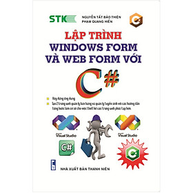 [Download Sách] Lập Trình Windows Form Và Web Form Với C#