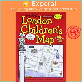 Sách - London Children's Map by Kourtney Harper (UK edition, paperback)