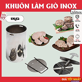 Mua Khuôn Làm Giò Inox Sáng Bóng Không Gỉ Loại 500g - 1kg - 2kg  Khuôn Giò Xào Hay Khuôn Làm Giò Thủ
