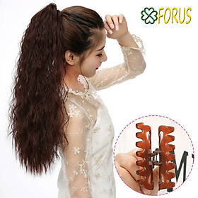 Ngoạm xù sóng nước N153 ❤️FREESHIP❤️ kẹp ngoạm tóc giả, quặm tóc giả, tóc giả nữ ngoạm kẹp