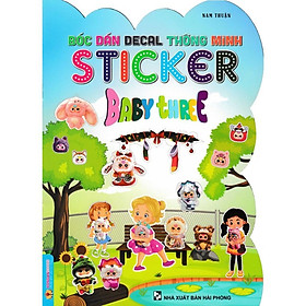 Bóc Dán Decal Thông Minh Sticker - Baby Three - Hồng Ân - Dan Strutzel