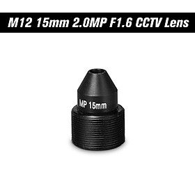 HD 2.0 Megapixel Pinhole Lens M12 CCTV MTV Board 15mm Lens 1/2.7" Aperture F1.6 28.3 Degree for Security Cameras