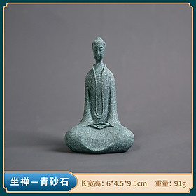 Mua Tượng Phật Thích Ca Mâu Ni Bằng Đá Sa Thạch Xanh Dùng Trang Trí Tiểu Cảnh  Bonsai  Thủy Sinh  Tượng Phật