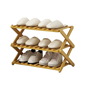 Mua Kệ để giày dép  giá để giày nhiều tầng bằng gỗ tre tự nhiên