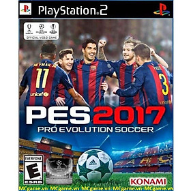 Game PS2 Pes 17 tiếng việt