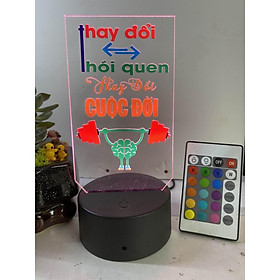 Mua Tranh đèn led động lực trang trí văn phòng  chỗ làm việc  tranh led nhiều mẫu đa dạng
