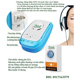 CHUÔNG CỬA KHÔNG DÂY ĐA NĂNG MOLI
