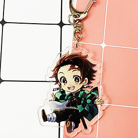 Móc khóa mica trong anime Kimetsu no Yaiba Thanh gươm diệt quỷ ver 1
