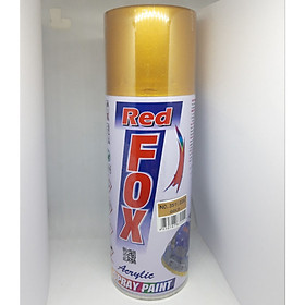 Mua Sơn xịt màu nhũ vàng  màu vàng đồng - Red Fox #351 (#228) -Nhập khẩu Thái Lan