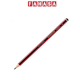 Bút Chì Gỗ 2B Staedtler Tradition 110-2B - Thân Sọc Đỏ Đen