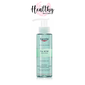 EUCERIN GEL RỬA MẶT DÀNH CHO DA NHỜN MỤN EUCERIN PROACNE CLEASING 200ML