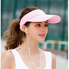 Mũ nón thể thao hở đầu màu trơn A048