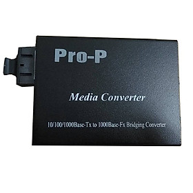 Converter quang điện single mod duplex giagabit Pro M-220S-20