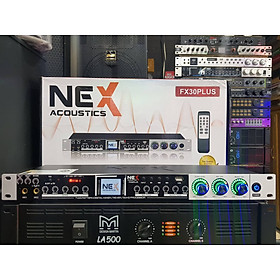 Mua Vang cơ NEX Acoustics FX30Plus: Chống hú tốt  Dàn đèn Led tín hiệu. Có Bluetooth  Optical . Tặng kèm bộ dây kết Canon