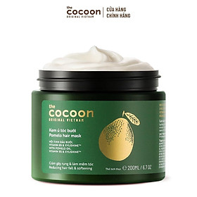 Kem ủ tóc bưởi Cocoon giảm gãy rụng và làm mềm tóc 200ml