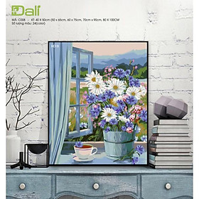 Mua Tranh treo tường tự tô màu số hóa DALI Tranh Hoa H018