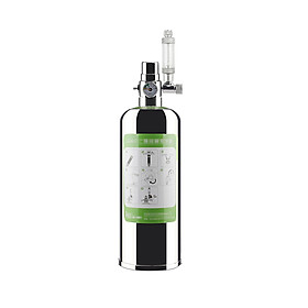 Bình Bơm Trộn Khí CO2 Bằng Thép Không Gỉ Cho Bể Cá