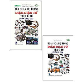 Combo Sửa Chữa Hệ Thống Điện- Điện Tử Trên Ô Tô ( Phần Cơ Bản + Phần Nâng Cao )- Tặng sổ tay xương rồng