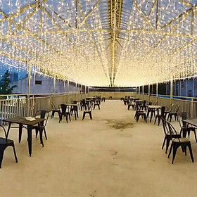 Mua Đèn led rèm 8m -196Led nhấp nháy màu vàng