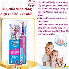 Mua Bàn chải điện  đầu bàn chải oral b - Làm sạch răng  phòng sâu  sạch sẽ bề mặt răng  kẻ răng  đường viền nướu. Răng miệng sạch  khỏe mạnh và thơm tho tự tin khoe nụ cười rạng ngời - QuaTangMe Extaste