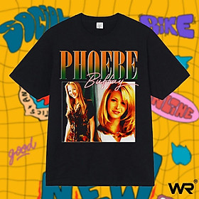 Mua Áo thun Phoebe buffay nhân vật phim friends wright Vintage tay lỡ form rộng cổ tròn phong cách streetwear cotton - XL tại huyennguyen06