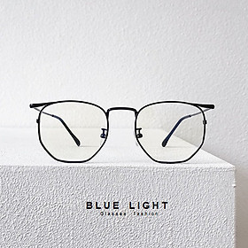 Kính Giả Cận, Gọng Kính Cận Nam Nữ Mắt Vuông Gọng Đen Không Độ Hàn Quốc - BLUE LIGHT SHOP