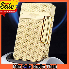 Mua Vỏ Hộp Quẹt Bật Lửa D upon Gas Đá D15V Họa Tiết Khắc Hình Hoa Đẹp Độc Lạ - Dùng Gas Đá Cao Cấp