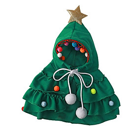 Pet Christmas Costume Set Christmas Tree Outfits for Pet Festival Supplies
