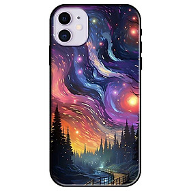 Ốp lưng dành cho Iphone X - Xs - Xs Max - XR - 11 - 11 Pro Max - Bầu Trời Galaxy Đẹp - Hàng Chính Hãng