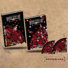 Bàn tròn trí mạng - tặng kèm 2 bookmark 2 mặt bồi cứng