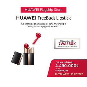 Mua Tai Nghe Không Dây HUAWEI FreeBuds Lipstick | Âm Thanh Độ Phân Giải Cao | Nhẹ Như Không | Chống Ồn Chủ Động Thiết Kế Mở 2.0 | Hàng Chính Hãng