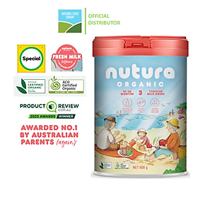 Sữa công thức Hữu cơ Nutura Organic số 3