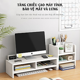 Mua Bộ Kệ đa năng để bàn - GP184 - Kệ mini để bàn nhiều ngăn tiện lợi