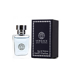 Hình ảnh Review Nước Hoa Mini Nam Versace Pour Homme 5ml