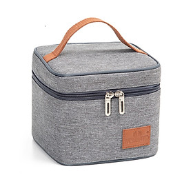 Túi đựng hộp cơm cao cấp. Túi giữ nhiệt đa năng nhiều lớp. Túi đựng đồ ăn trưa. Túi chống toả nhiệt, dày dặn, phong cách Hàn Quốc thời trang, hiện đại KORESTAB8001