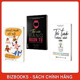 Combo 3 Cuốn Sách Sức Mạnh Của Lời Nói: Thôi Miên Bằng Ngôn Từ, Trí Tuệ Cảm Xúc Cao, Nghệ Thuật Kết Nối: Cách Tạo Ấn Tượng – Nghệ Thuật Sử Dụng Ngôn Từ Hiệu Quả