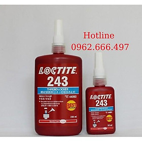 Mua Keo khoá ren   chống xoay Loctite 243 chai dung tích 50ml và250ml