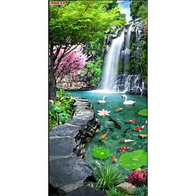 Mua Tranh 3D dán kính 2 mặt 60x150cm