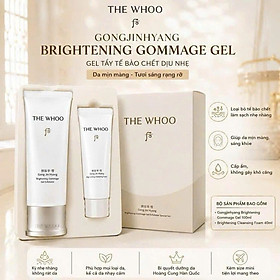 Bộ Tẩy Da Chết The Whoo Gongjinhyang Brightening Gommage Gel Exfoliator Special Set