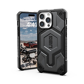 Ốp lưng iPhone 15 Pro Max/15 Pro/14 Pro Max/14 Pro UAG Monarch Pro hỗ trợ sạc Magnetic - Hàng Chính Hãng