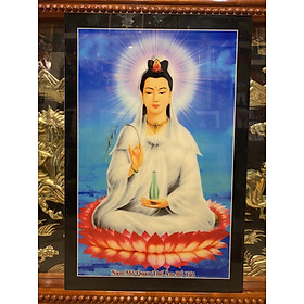 Tranh Phật Bà Quan Âm - 028D (40x60)