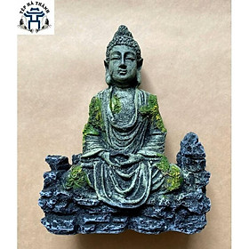Tượng Phật Thiền Trang Trí Bể Cá, Bể Bán Cạn, Bể Thủy Sinh