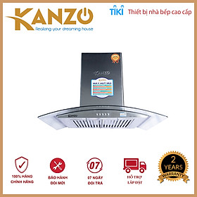 Mua Máy hút mùi kính cong Kanzo 700mm KZ-WH-70HD Bảo hành 24 tháng - Hàng chính hãng