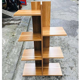 Kệ giá đỡ chậu hoa cây cảnh, chất liệu bằng gỗ MDF, hàng lắp ráp thông minh, đa năng, gồm 4 màu đẹp hiện đại