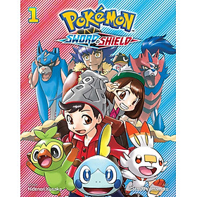 Sách - Pokemon: Sword & Shield, Vol. 1 by Hidenori Kusaka Satoshi Yamamoto (US edition, paperback)