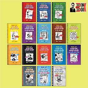 Hình ảnh sách [combo 16 cuốn trọn bộ] NHẬT KÝ CHÚ BÉ NHÚT NHÁT – Tiểu thuyết hay nhất thế giới về tuổi thơ suốt 01 năm - #1 Newyork Time Best Seller – Hà Giang Books – NXB Văn Học